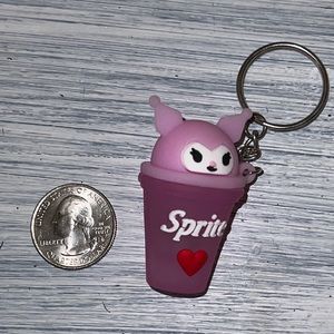 🎄 5 for $25 🎄 Light up Kuromi keychain